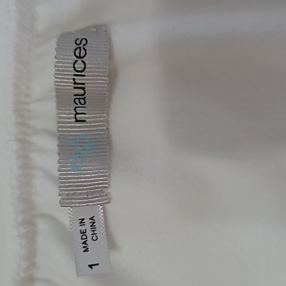 💥3for$12💥 Maurices White A-Line Pullon Skirt size 1X - Picture 3 of 7